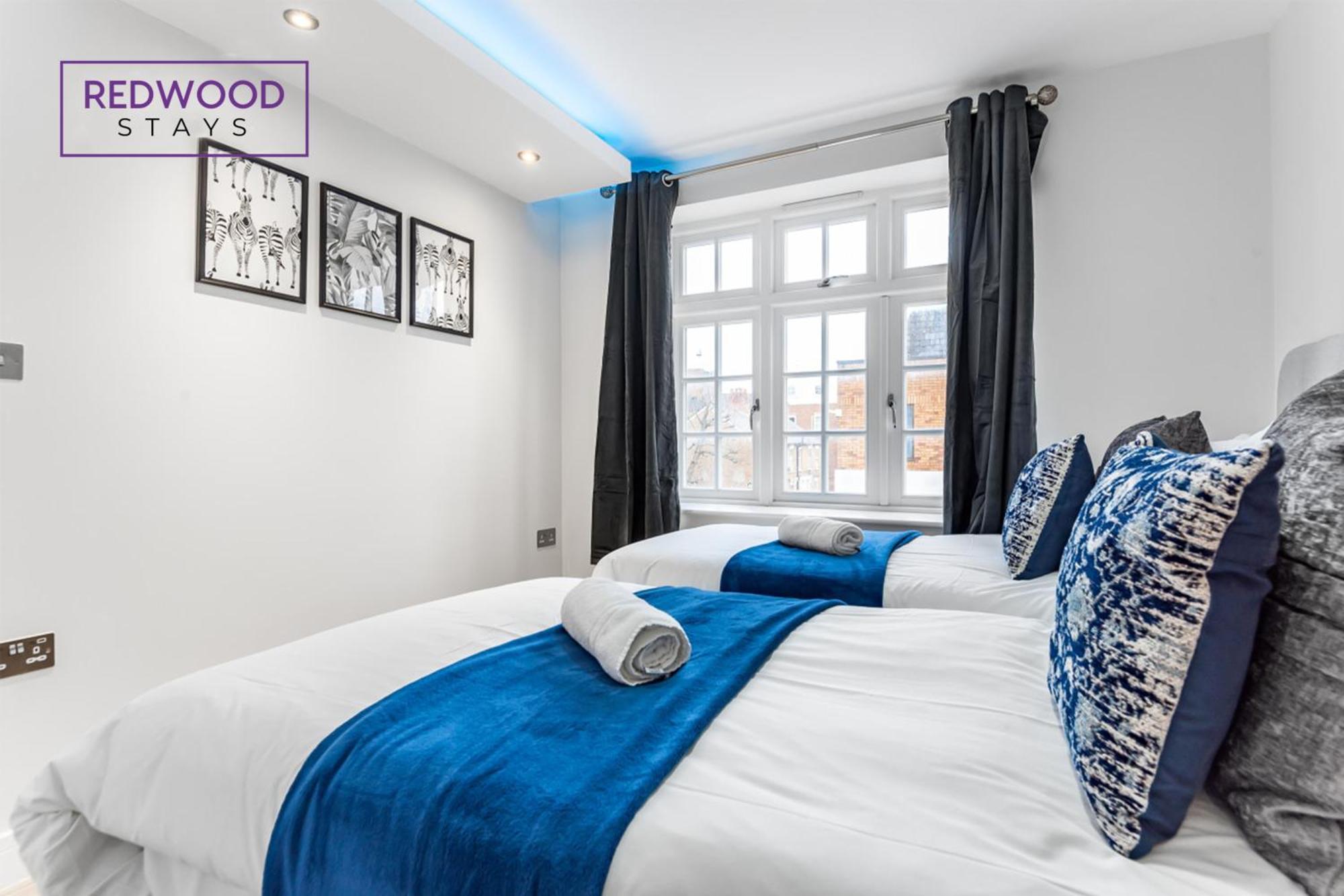 1 Bed 1 Bath Town Center Apartments For Corporates & Contractors, Wifi, Netflix And Parking On Selected Units By Redwood Stays Aldershot Exterior foto